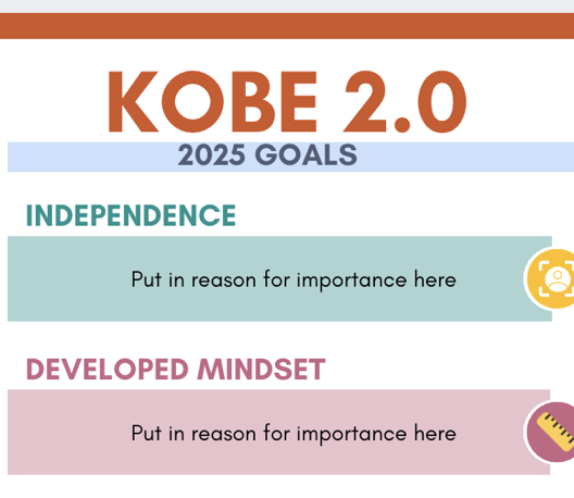 Goals Poster