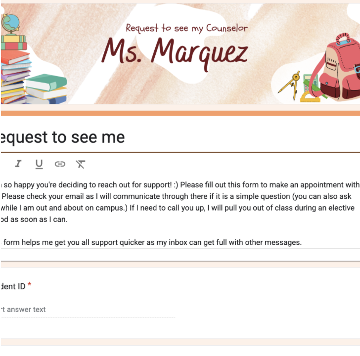 Request to See Me